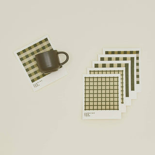 ESSENTIAL SWEDISH DISHCLOTH - SET OF 6, OLIVE/SAGE