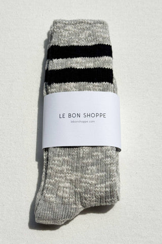 Cottage Varsity Socks: Oatmeal Varsity