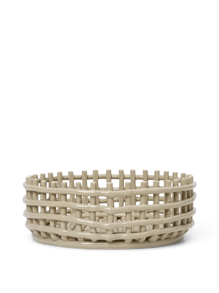 Ceramic Centerpiece - Cashmere