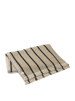 Alee Beach Towel - Sand/Black