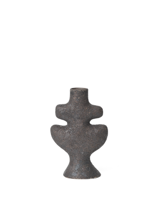 Yara Candle Holder Small - Rustic Iron