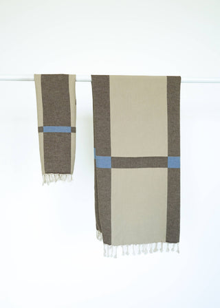 FENCE TURKISH TOWEL / ASH: Bath Towel