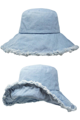 KEANU Raw Edge Bucket Hat
