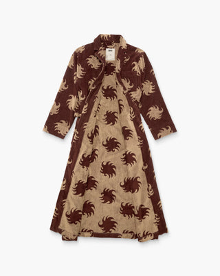 Mocha Ember Long Robe