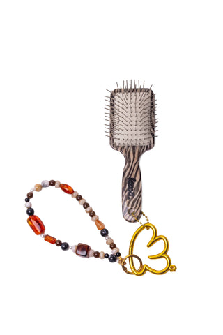 ZEBRA KAXI Mini Scalp to Ends Brush — Travel-Size Brush