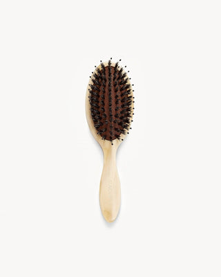 Petite Travel Hair Brush in Alabaster