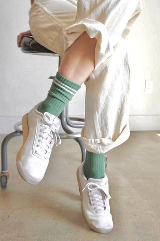 Boyfriend Socks: Milk