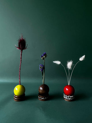 Wooden Incense Holder - Chili