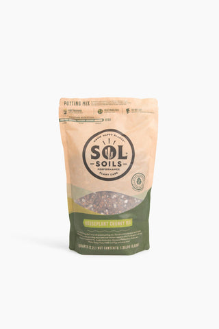 Soil (2Qt) Houseplant Chunky Mix (Aroid/Tropical Mix): 2 Quarts