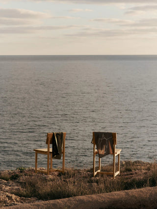 Ferm Living | Vuelo Tea Towel (Elm Green/Coffee)