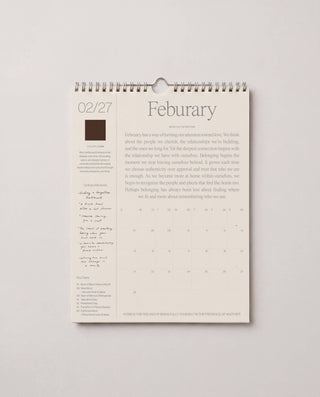 2027 Intentional Calendar