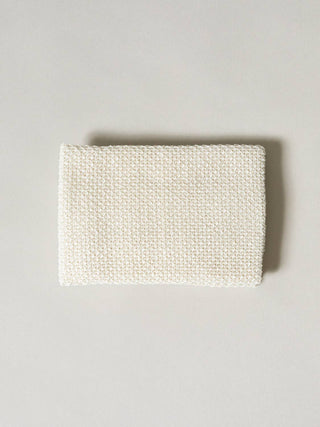 Sasawashi Mesh Body Scrub Towel - Off White