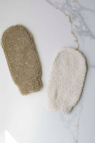 Exfoliating Body Scrub Glove: Jute