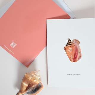 Listen to Your Heart - Greeting Card