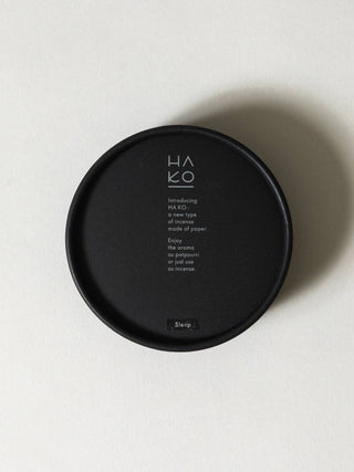 HA KO Paper Incense - Black No. 03 Sleep, Set of 6