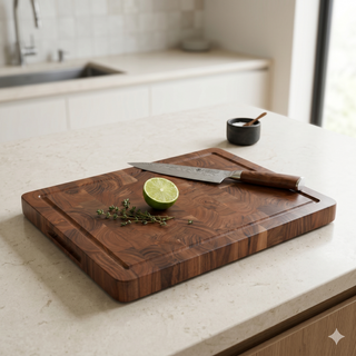 Herringbone Wood Butcher Board