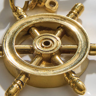 Ship's Wheel Key Fob