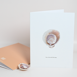 You, Me, and The Sea - Greeting Card