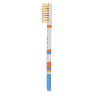 Sicily Soft Natural Bristles Toothbrush by Lavorati a Mano: Blue