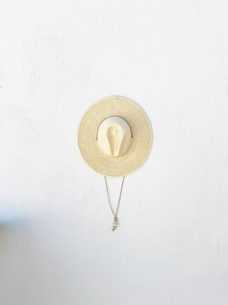 Desert Dome Hat - Natural Guatemalan Palm Leaf: 59cm