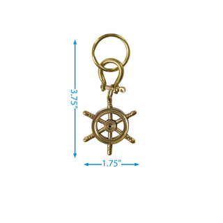 Ship's Wheel Key Fob