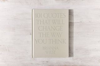 101 Quotes That Will Change The Way You Think - table book