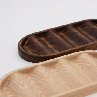 Ripple Tray: Walnut