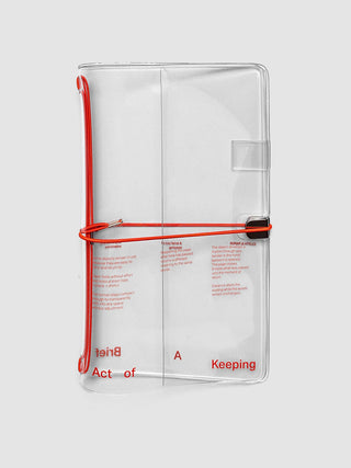 Act of Keeping Travel Cover | Clear Vinyl: Pocket Plus