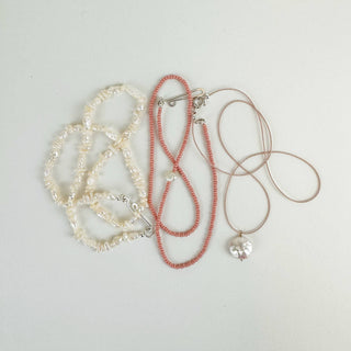 The Durga Necklace: Light Blue / 15" / Gold Filled