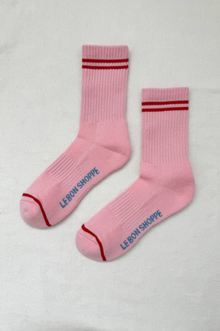 Boyfriend Socks: Grape