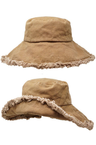 KEANU Raw Edge Bucket Hat