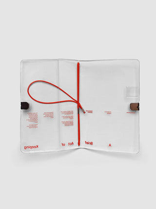 Act of Keeping Travel Cover | Clear Vinyl: Pocket Plus