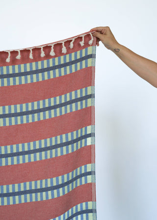 LATTICE TURKISH TOWEL / RUM PUNCH: Bath Towel