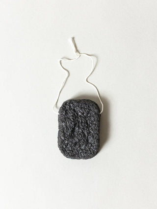 Morihata Binchotan Charcoal Facial Puff