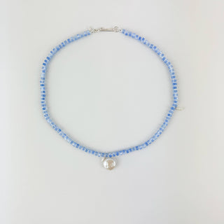 The Galileo Galilei - Blue/White: 16" / Sterling Silver
