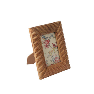 4"x 6" Burnt Natural Photo Frame