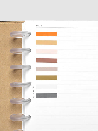 Page Pins | Short: Saffron, Saddle, Dirty Chai, Espresso, Verona, Cipher, Aspen, & Apollo