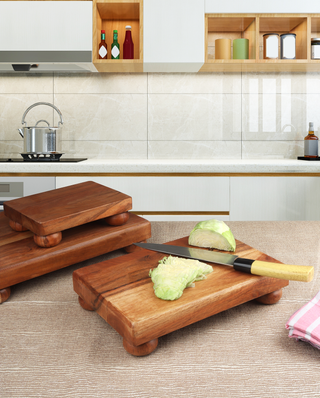 Acacia Wood Butcher Block | Small