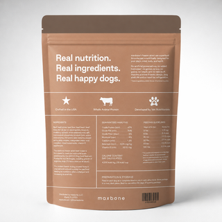 MUSCLE UP Beef Freeze-Dried Dog Food