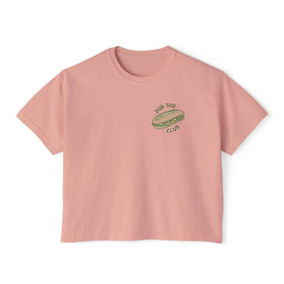 Pub Sub Club - Color Boxy Tee: Ivory / 2XL