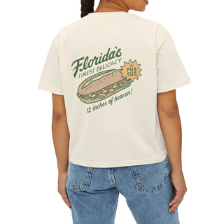 Pub Sub Club - Color Boxy Tee: Ivory / 2XL
