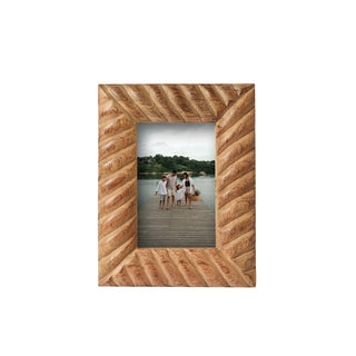 4"x 6" Burnt Natural Photo Frame