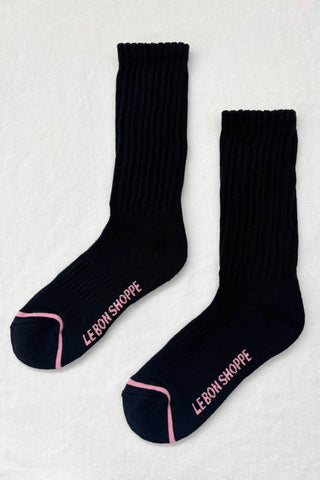 Ballet Socks: Charcoal
