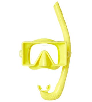 Barbados Dive Mask + Snorkel - LEMON