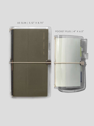 Act of Keeping Travel Cover | Clear Vinyl: Pocket Plus