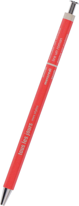 Ballpoint Pen tous les jours / MARK'STYLE: Red