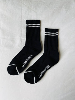 Boyfriend Socks: Wood