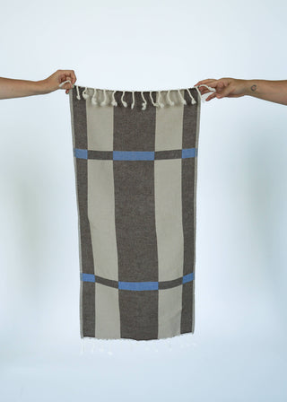 FENCE TURKISH TOWEL / ASH: Bath Towel