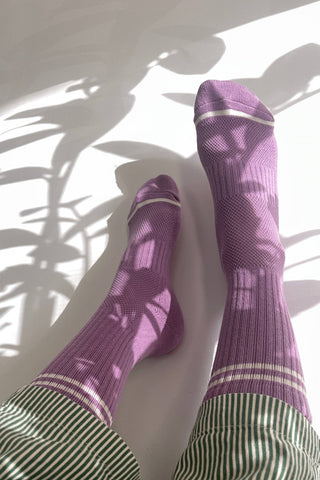 Boyfriend Socks: Milk