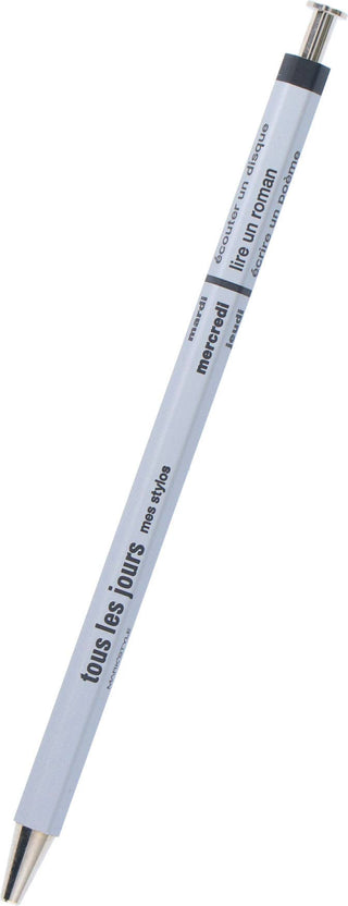 Mechanical Pencil with Eraser tous les jours / MARK'STYLE: White